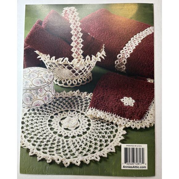 Crochet - Tatting "Learn To Cro-Tat the Easy Way by Annie's Attic 9 Designs vn - Picture 2 of 2